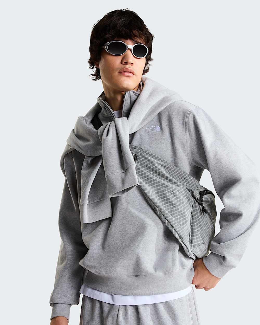 Jogging dcontract chevilles ouvertes Essential Simple Dome pour homme TNF ALT5