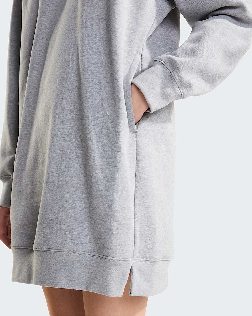 Essentile Eenvoudige Dome Ontspannen jurk met capuchon voor dames TNF ALT5
