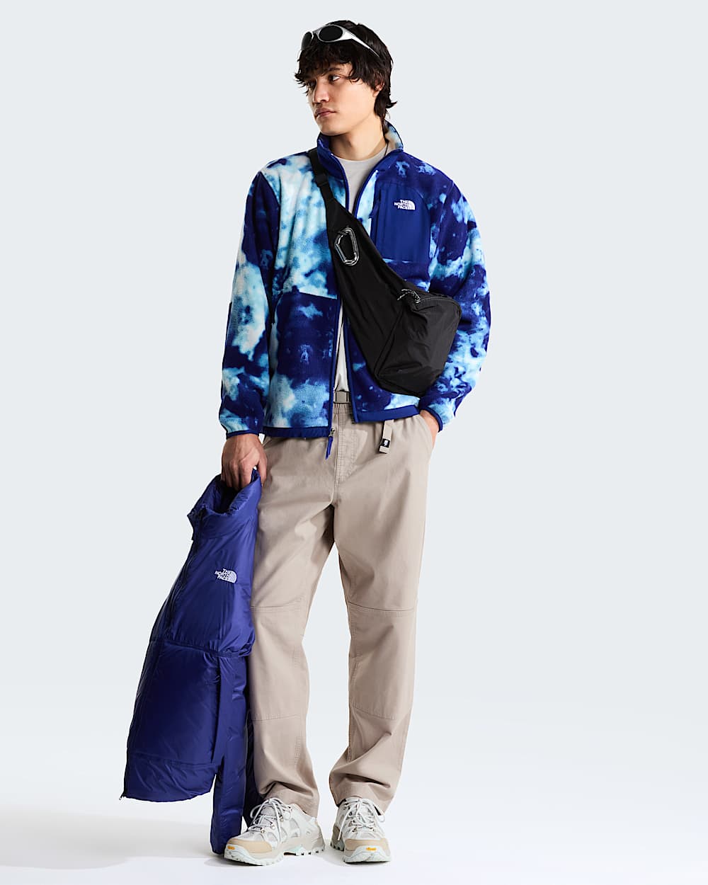 Yumiori Off Peak Printed Fleece Jacket M TNF ALT1