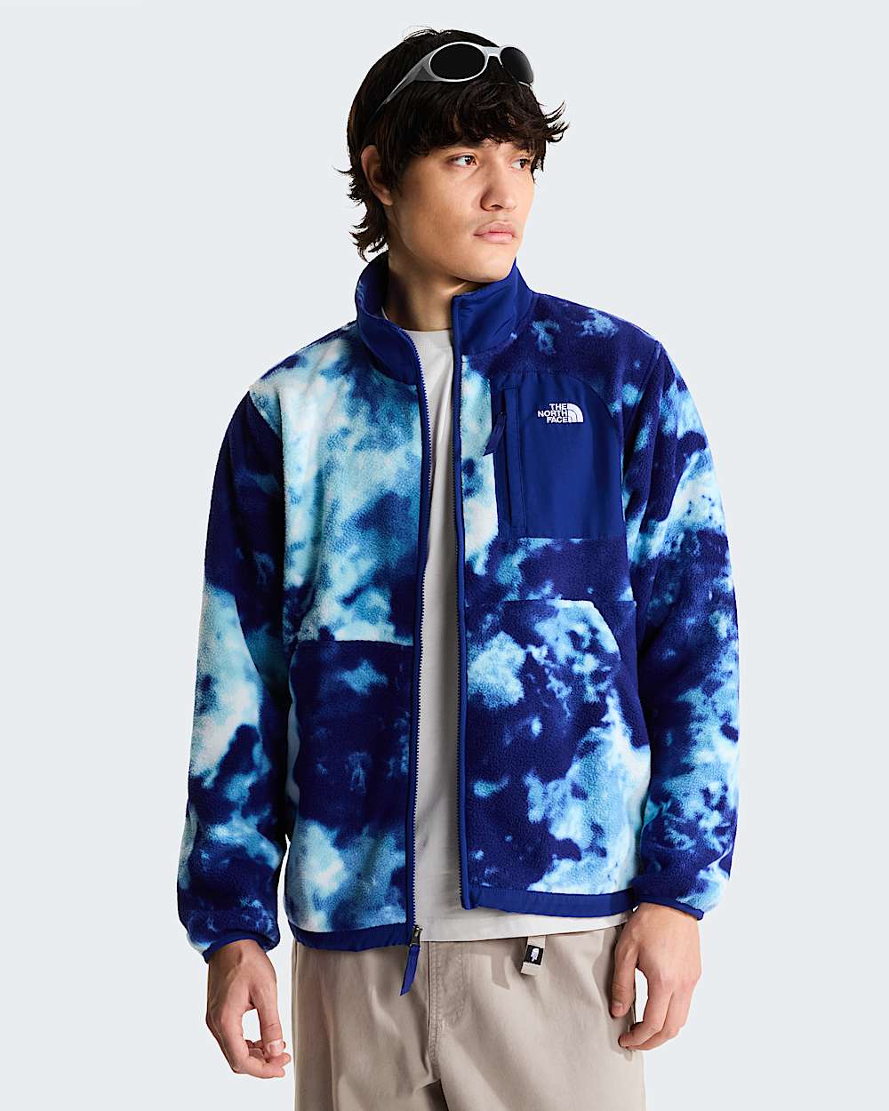Yumiori Off Peak Printed Fleece Jacket M TNF ALT4