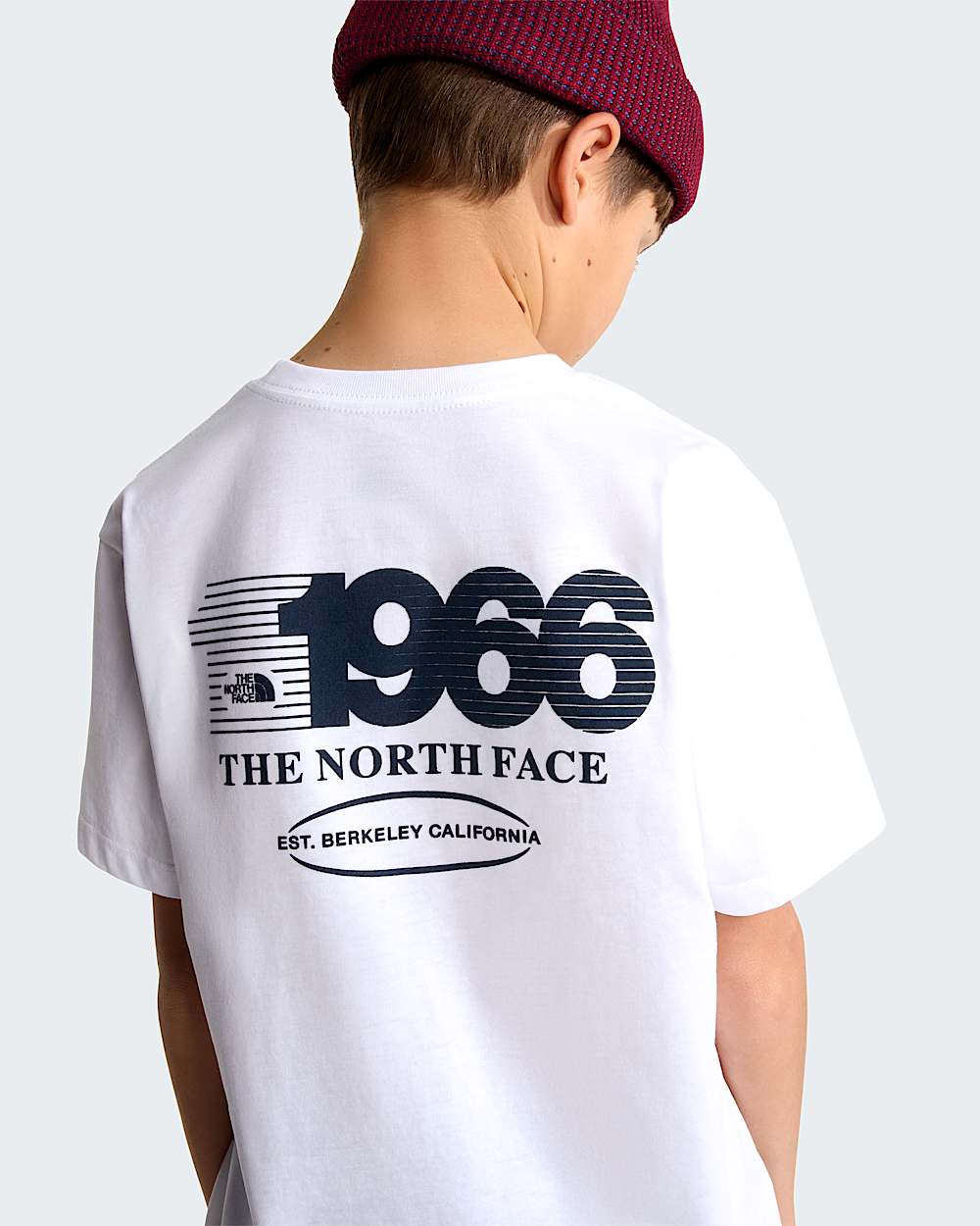 Track Relaxed Graphic TShirt fr Teenager TNF ALT5
