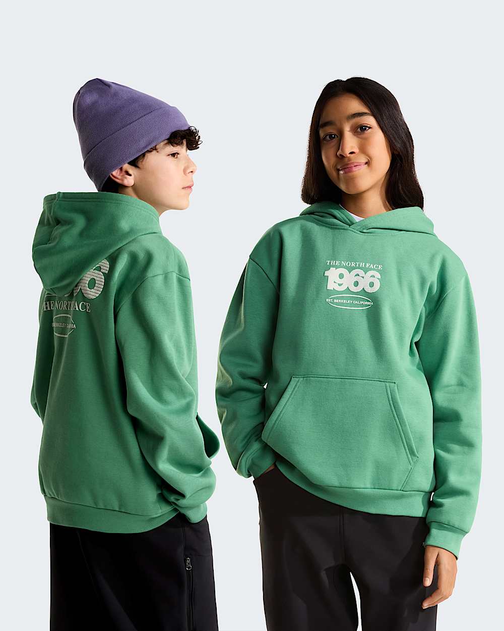 Track Relaxed Graphic Hoodie fr Teenager TNF HERO