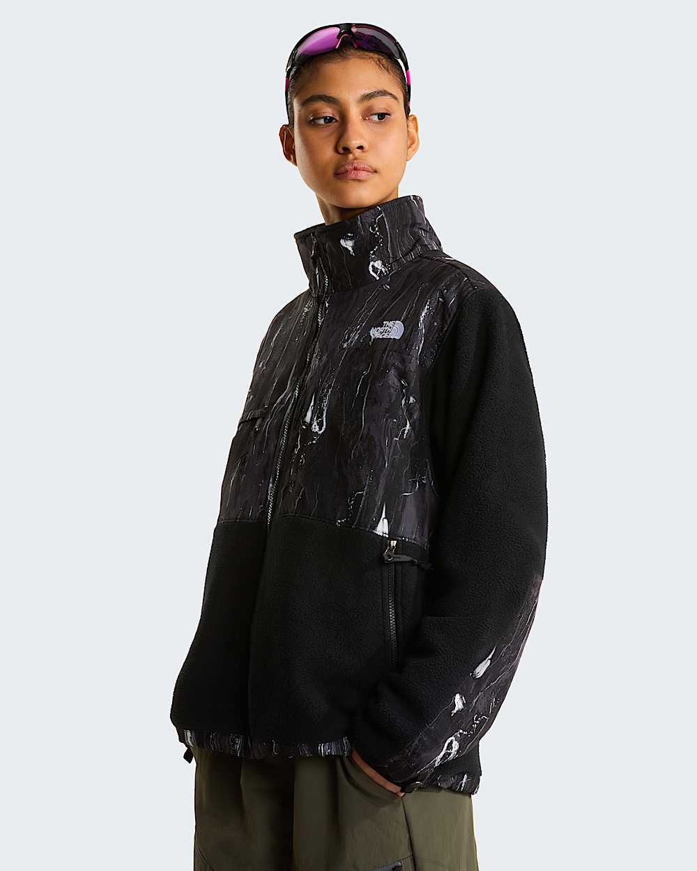 Retro Denali Geprinte Jas voor heren TNF ALT12