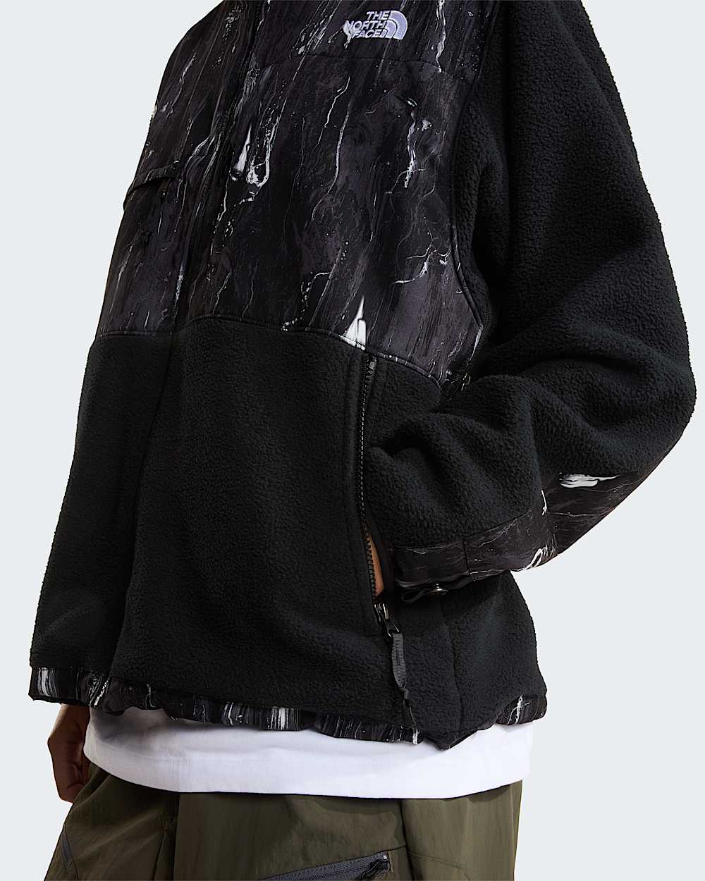 Retro Denali Geprinte Jas voor heren TNF ALT19