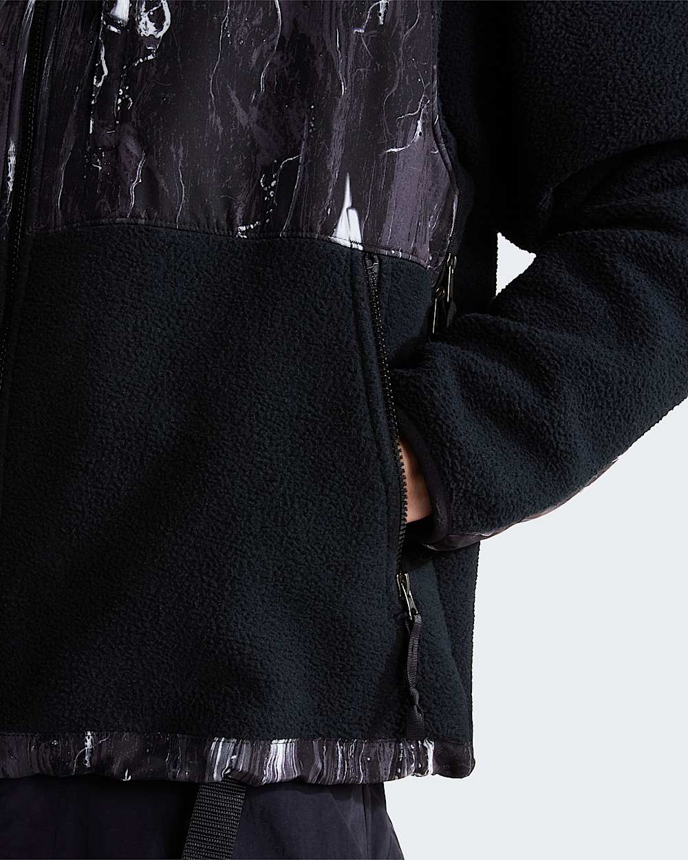 Retro Denali Geprinte Jas voor heren TNF ALT8