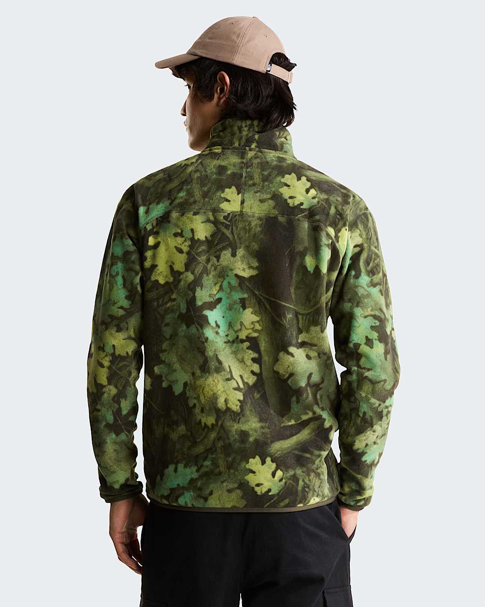 Polaire Glacier Novelty  fermeture zippe 14 avec logo imprim pour homme TNF ALT3
