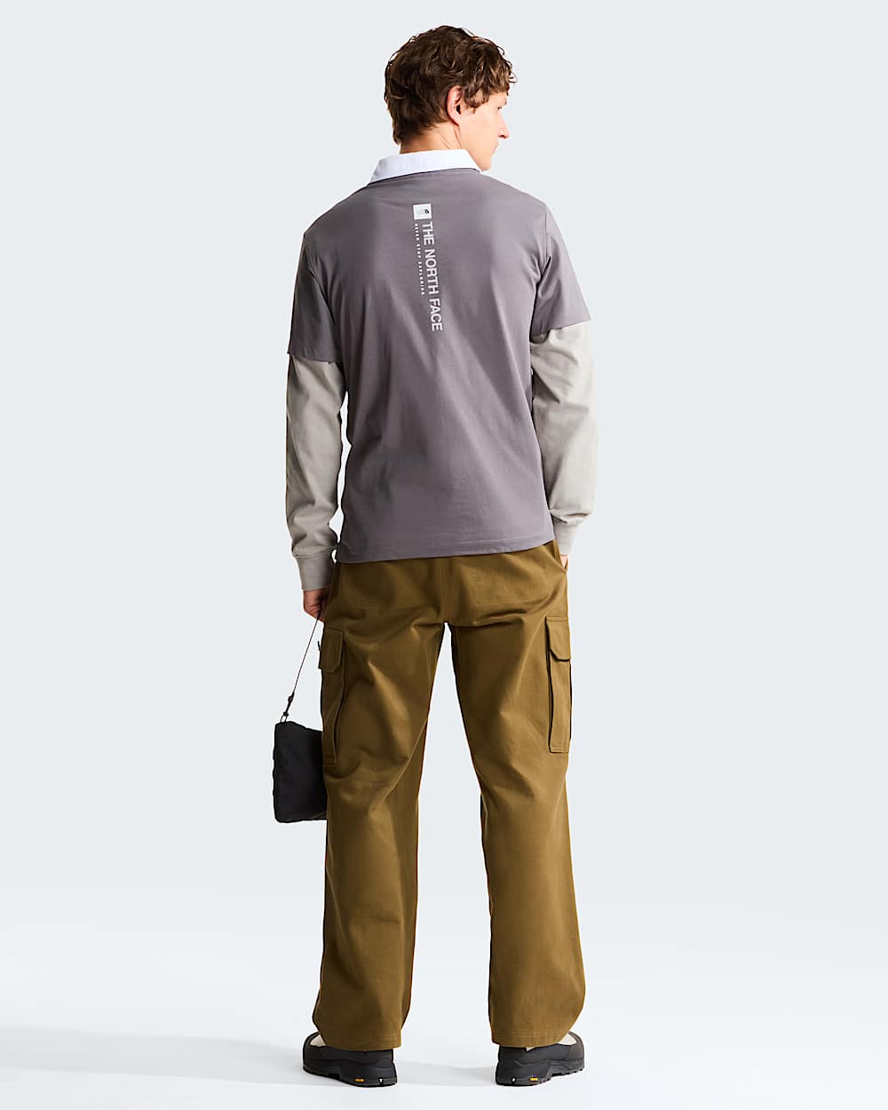 Vertical normal geschnittenes TShirt mit Grafik fr Herren TNF ALT2