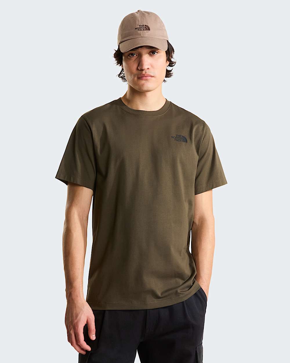 Mens Yosemite Oak Box NSE Regular TShirt TNF ALT1
