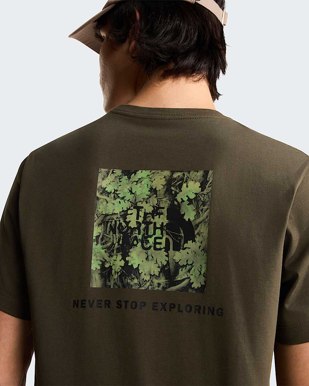Mens Yosemite Oak Box NSE Regular TShirt TNF ALT5