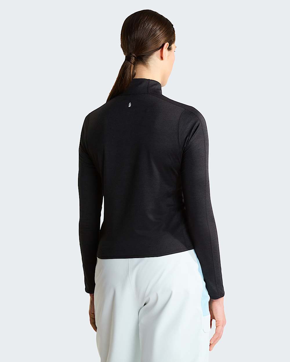 Womens Jaida 14 Zip LongSleeve Top TNF ALT3