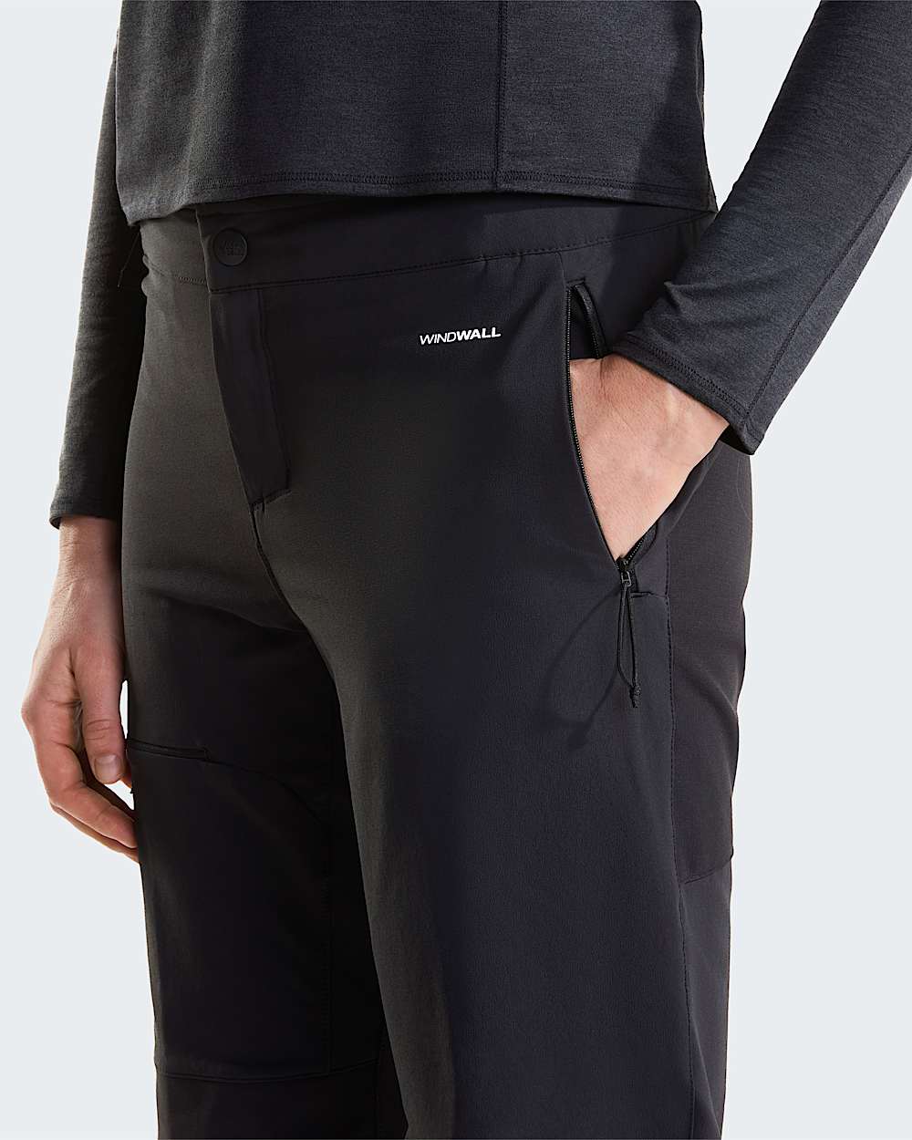 Verstevigde Regular Straight broek voor dames TNF ALT4