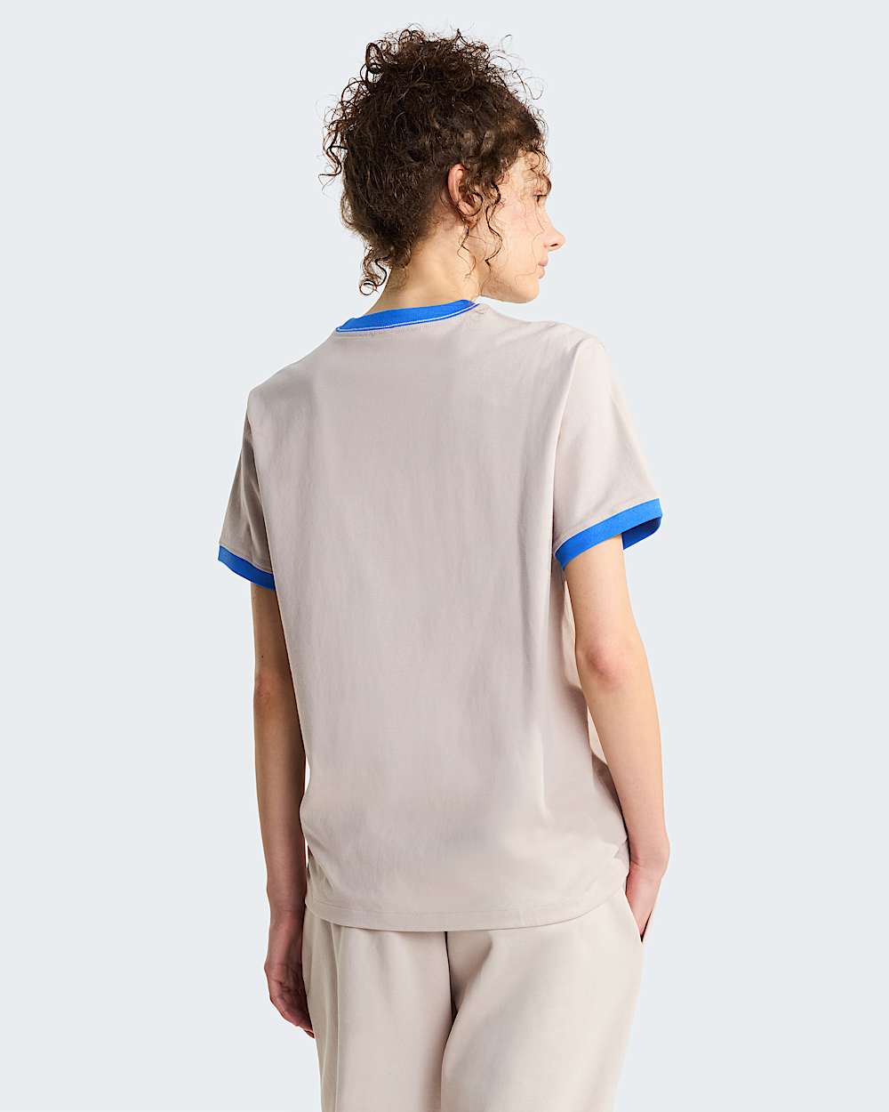 Womens Explore Fonts Relaxed Graphic TShirt TNF ALT3