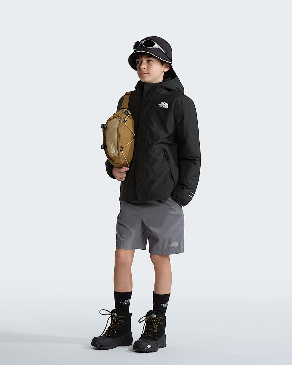 Chilkat V Lacewaterdichte wandelschoenen voor kids TNF ALT3
