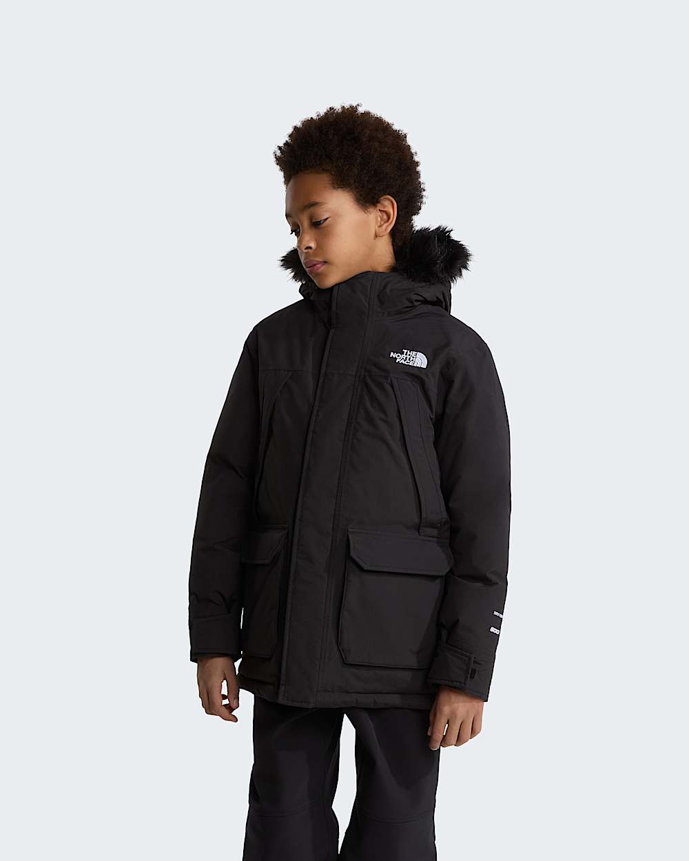 Boys McMurdo Parka TNF HERO
