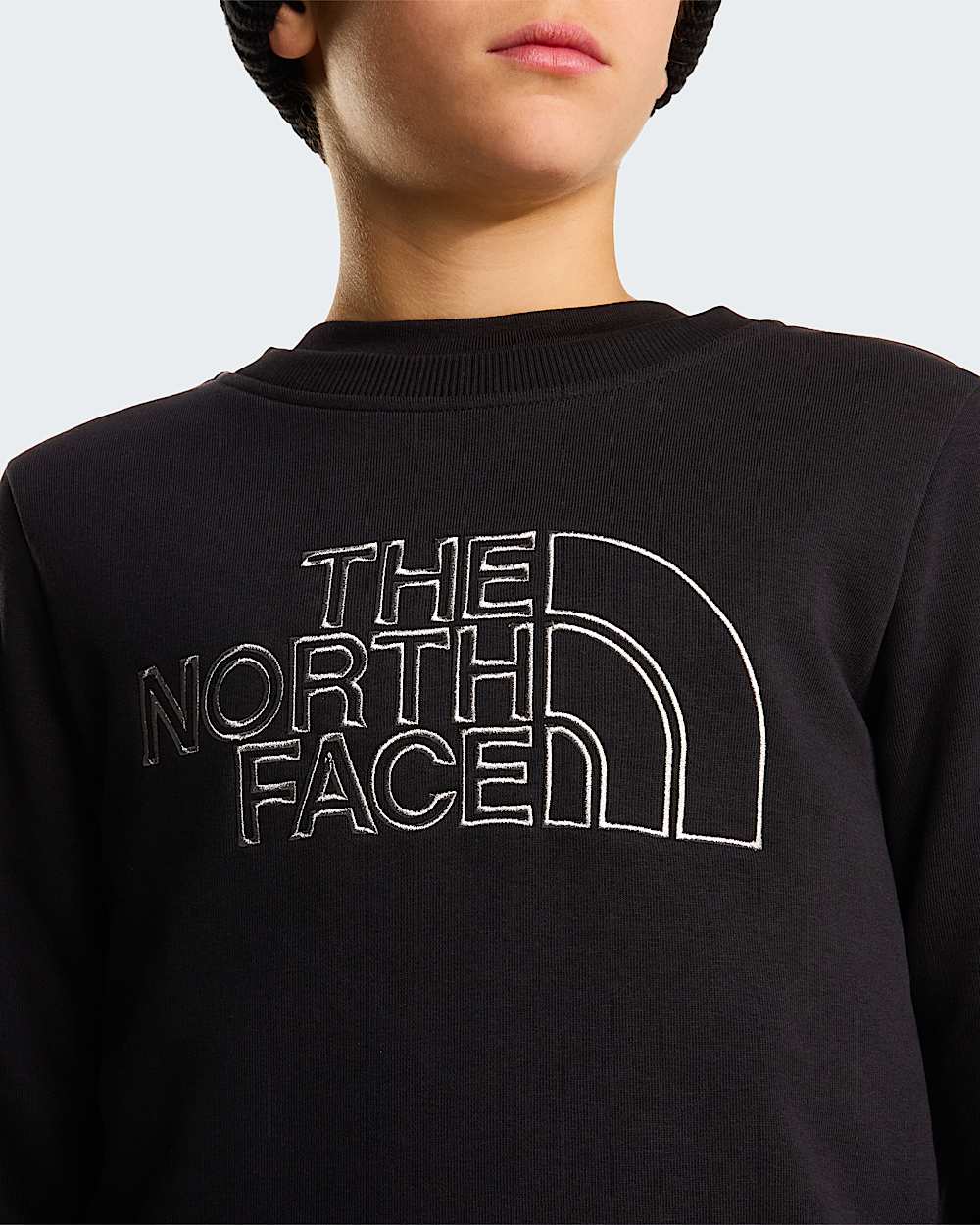 Teens Drew Peak Crew Neck Sweatshirt TNF ALT4