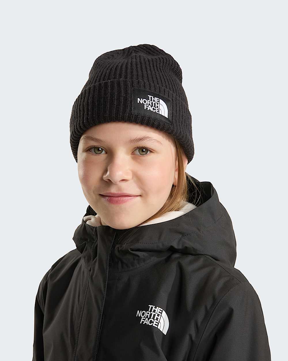 Kids Salty Lined Beanie TNF ALT1