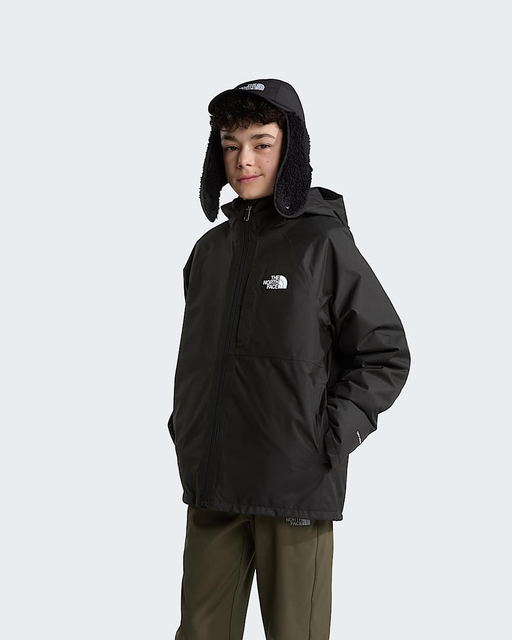 Teens Perrito 4In1 Hooded Jacket TNF ALT5