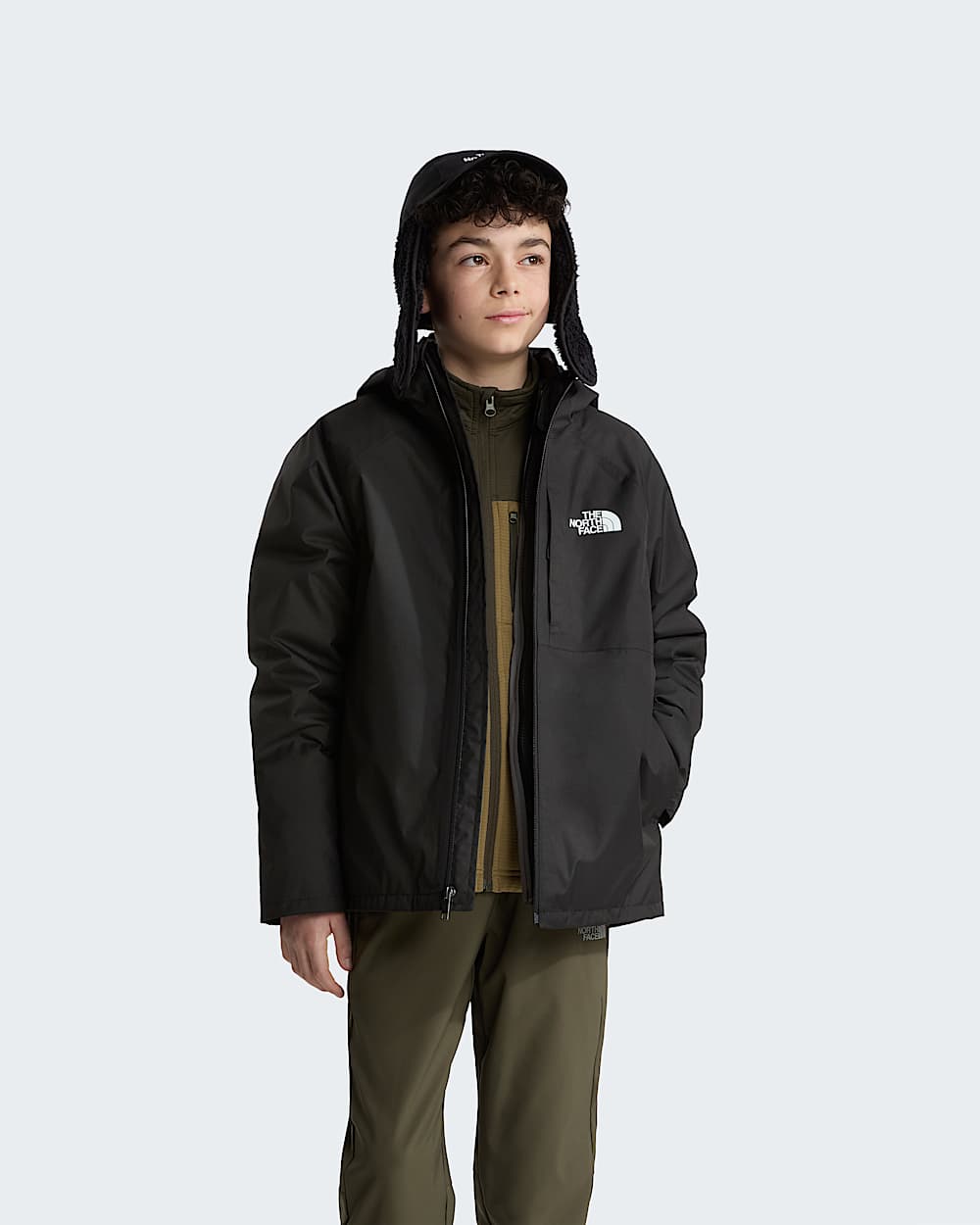 Teens Perrito 4In1 Hooded Jacket TNF ALT6
