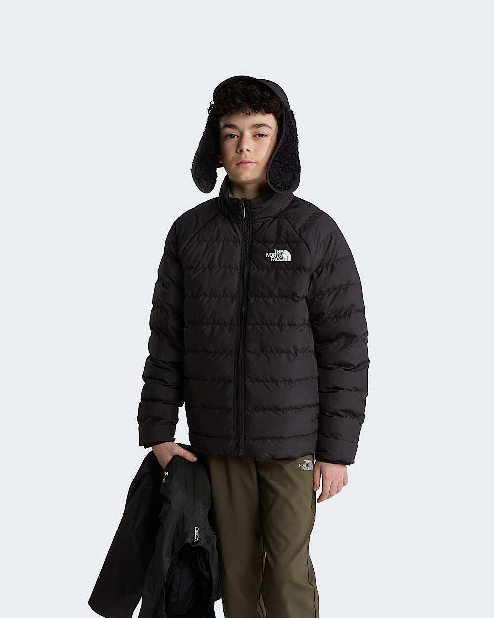 Teens Perrito 4In1 Hooded Jacket TNF ALT7