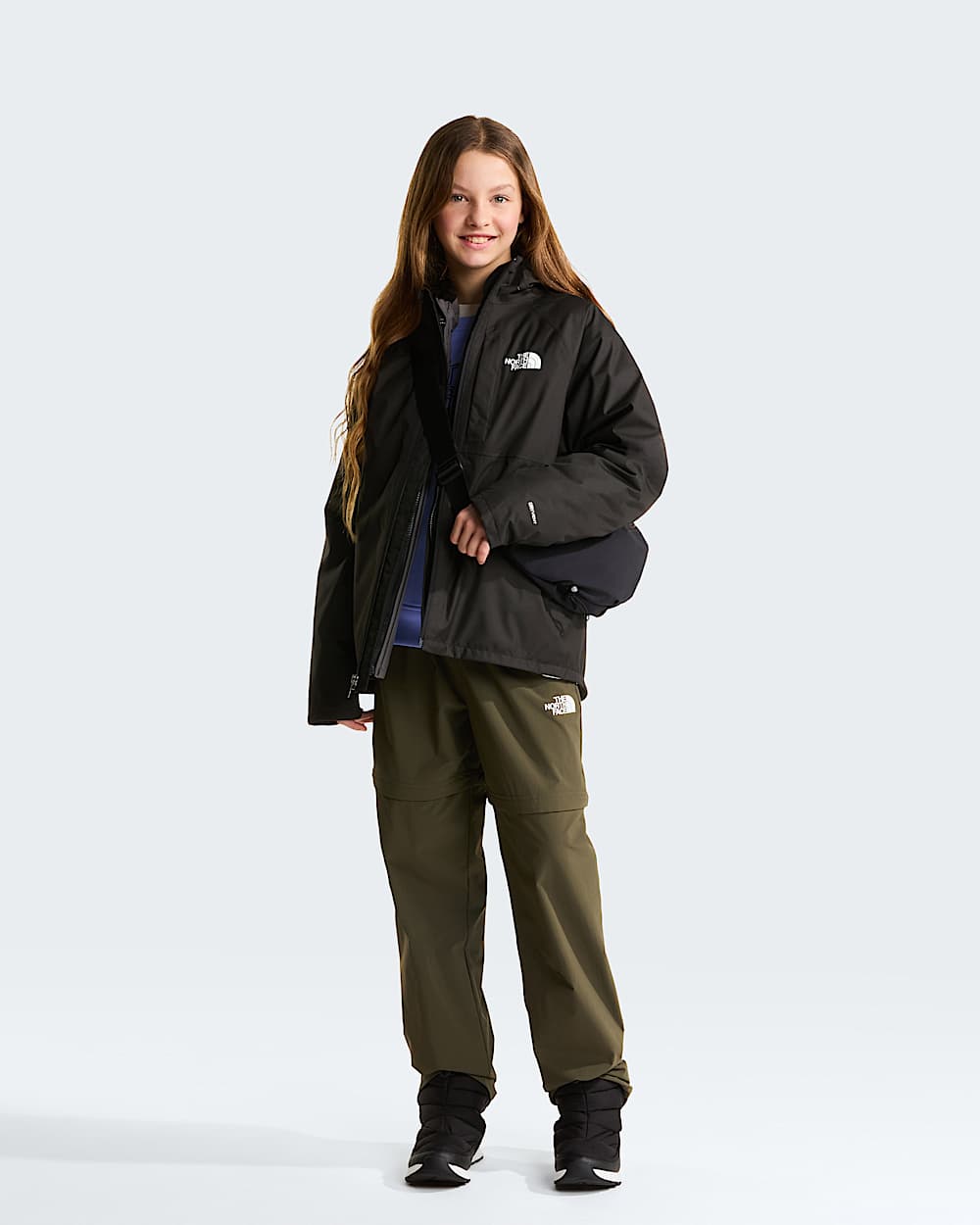Teens Perrito 4In1 Hooded Jacket TNF ALT15