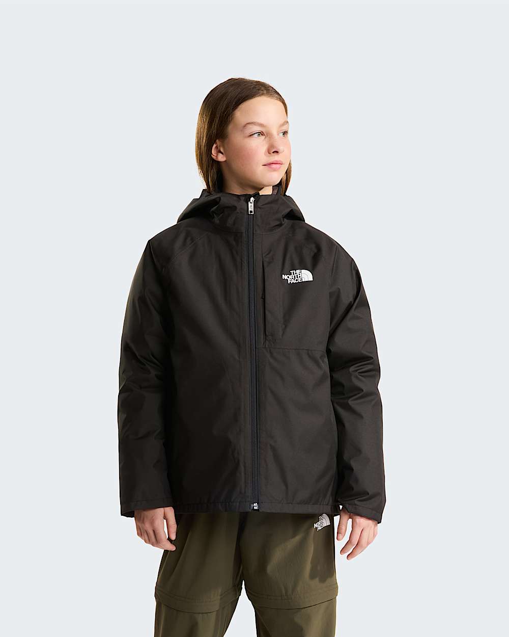 Teens Perrito 4In1 Hooded Jacket TNF ALT17