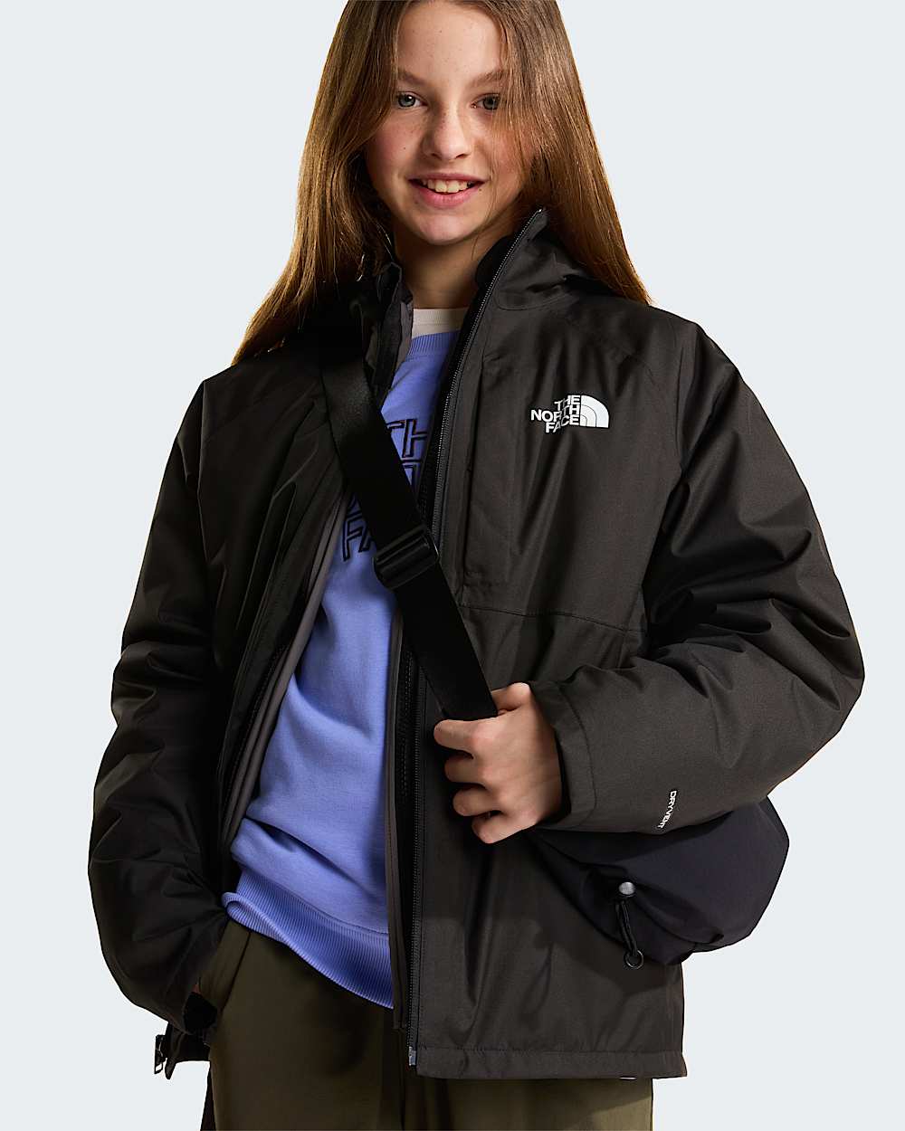 Teens Perrito 4In1 Hooded Jacket TNF ALT19