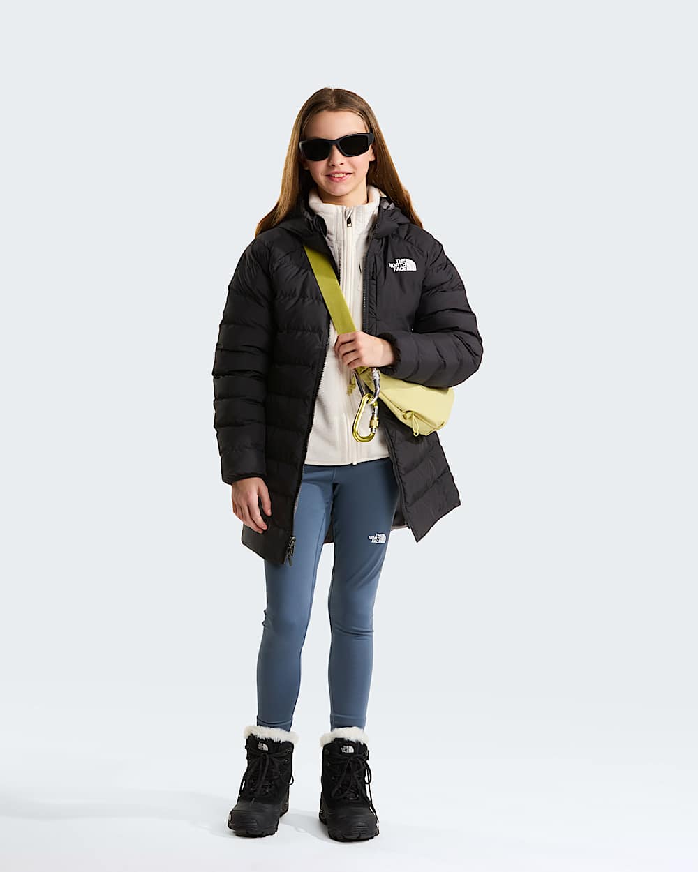Girls Reversible Perrito Parka TNF ALT2