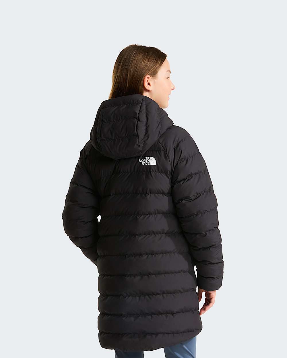 Girls Reversible Perrito Parka TNF ALT4