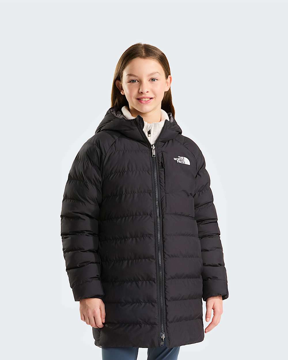 Girls Reversible Perrito Parka TNF HERO