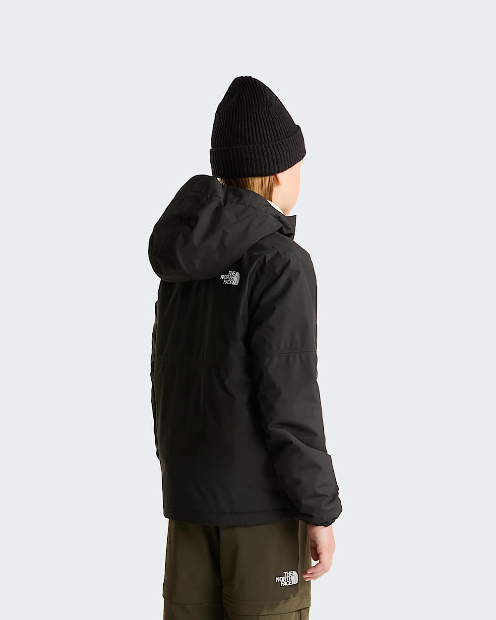 Girls Warm Antora Rain Jacket TNF ALT3