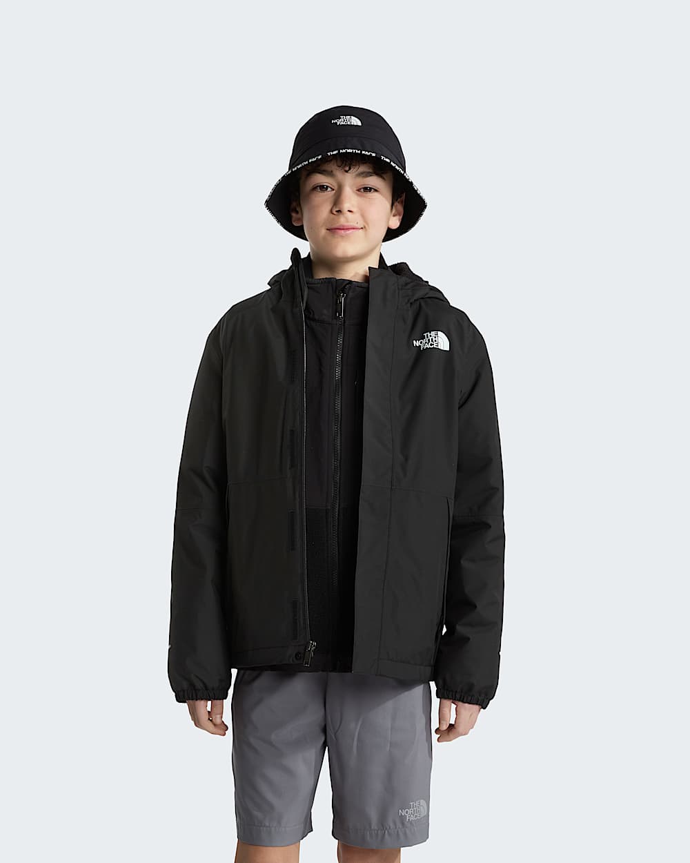 Boys Warm Antora Rain Jacket TNF ALT4