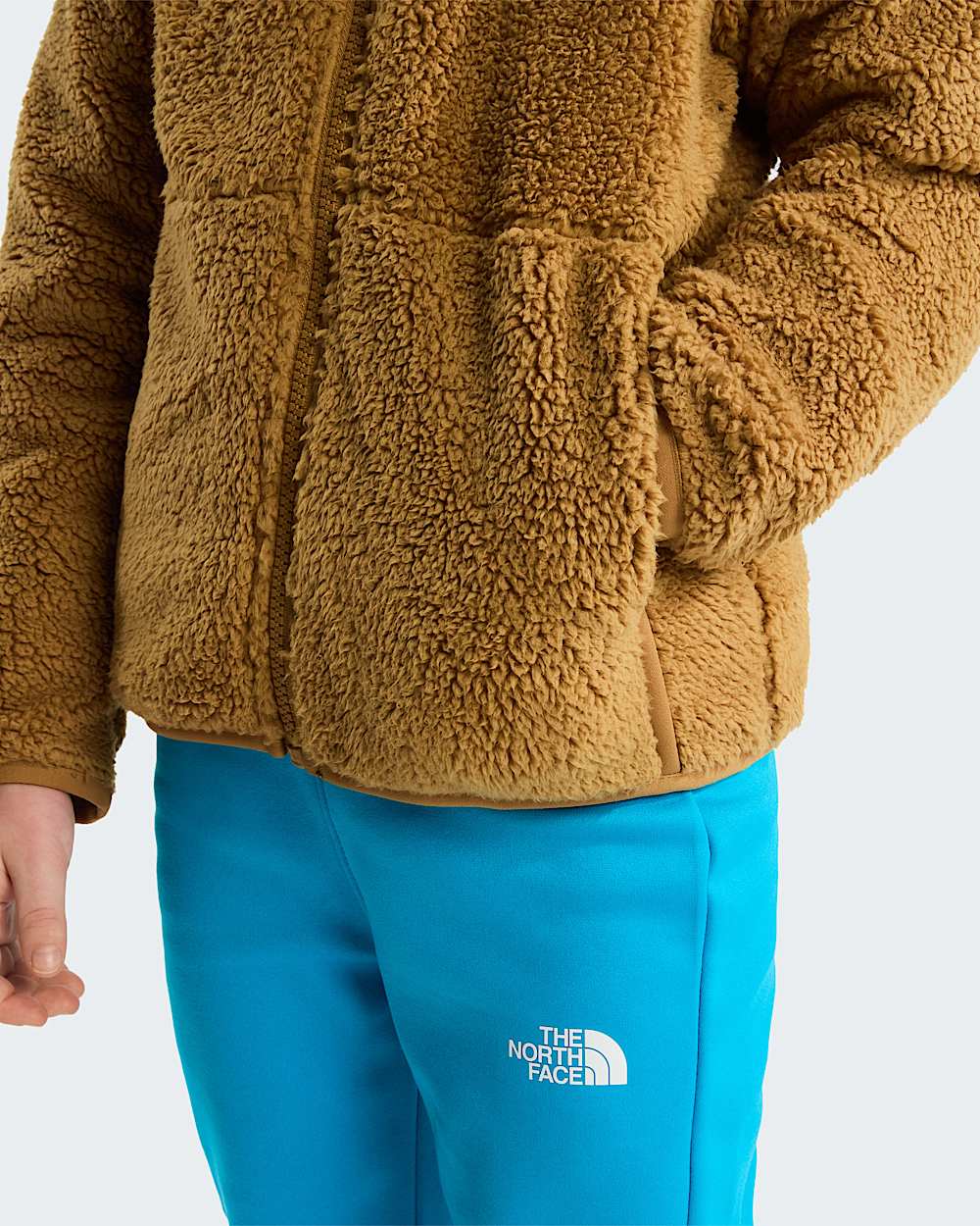 Sweat  capuche zipp Campshire pour enfant TNF ALT7