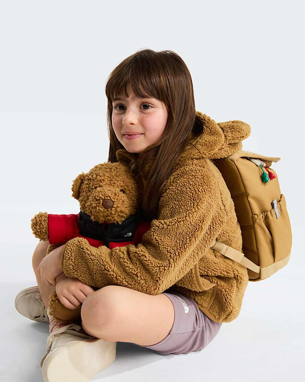 Sweat  capuche zipp Campshire pour enfant TNF ALT15