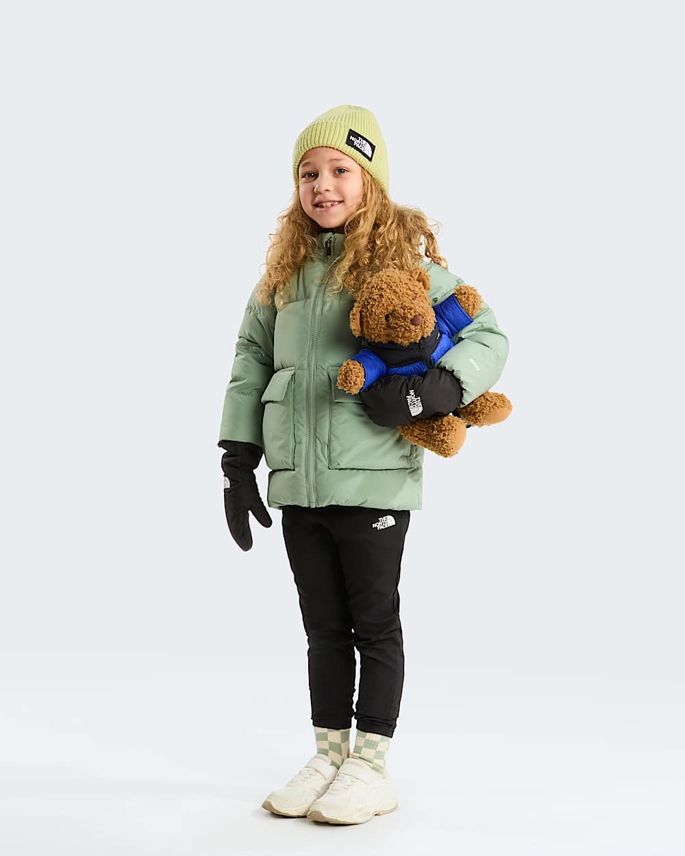 Kids Shasta Mittens TNF ALT7