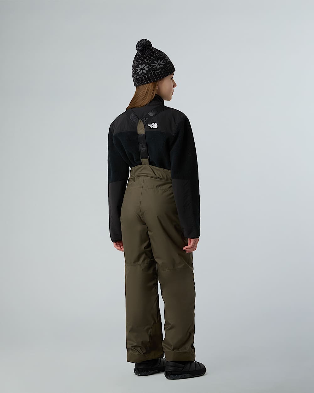 Teens Snowquest Suspender Trousers TNF ALT11