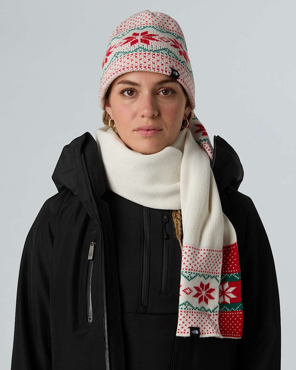 Conjunto de gorro y bufanda Cabin Ski Tuke TNF ALT6