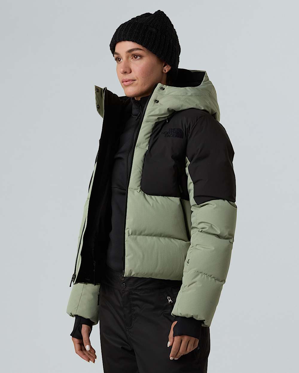 Womens Cold Spell Cropped Down Jacket TNF ALT7