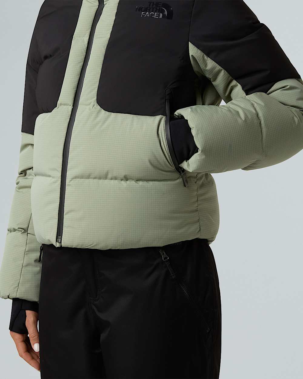 Womens Cold Spell Cropped Down Jacket TNF ALT10