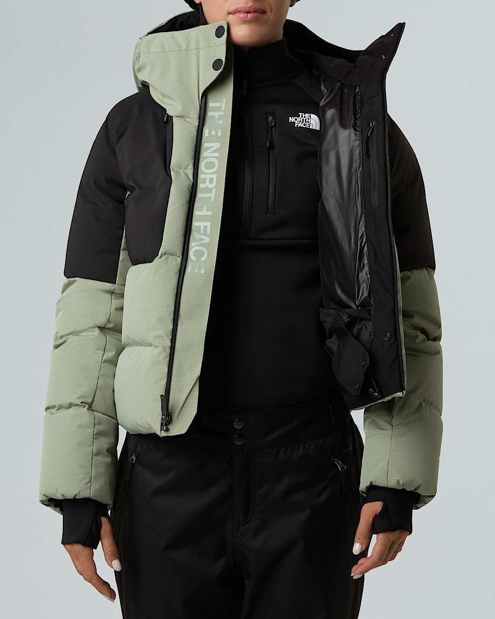 Womens Cold Spell Cropped Down Jacket TNF ALT13