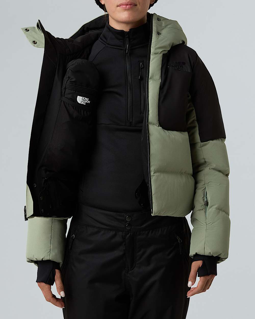 Womens Cold Spell Cropped Down Jacket TNF ALT14