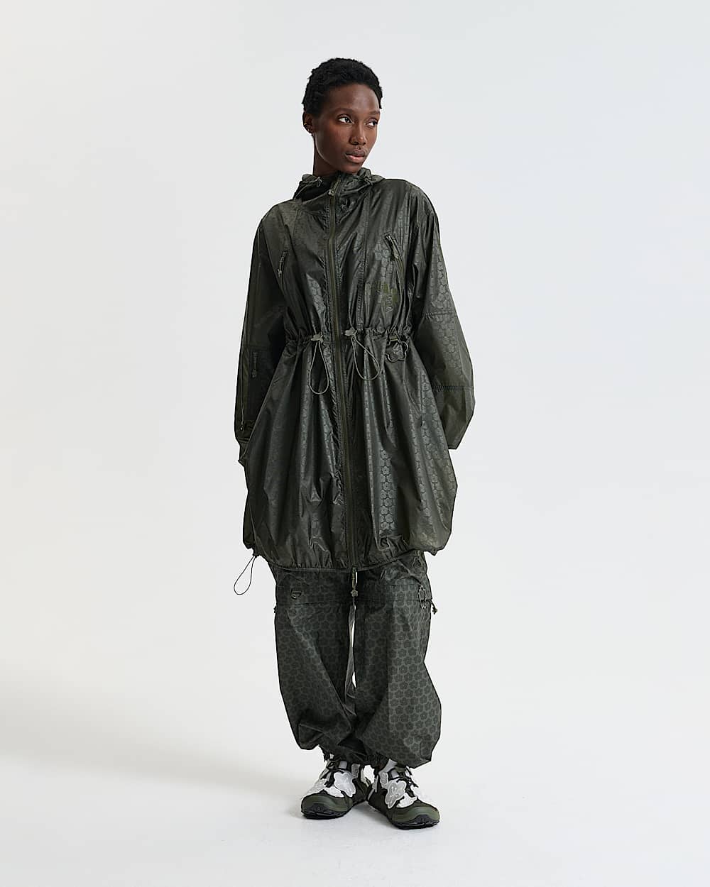 TNF X Cecilie Bahnsen Emma Long Wind Jacket TNF HERO