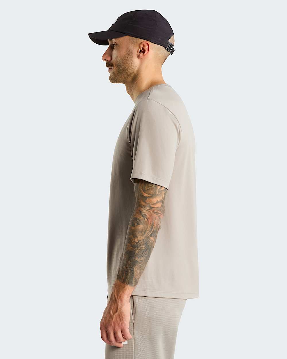 Mens 247 Logo Graphic TShirt TNF Stone Slab ALT2