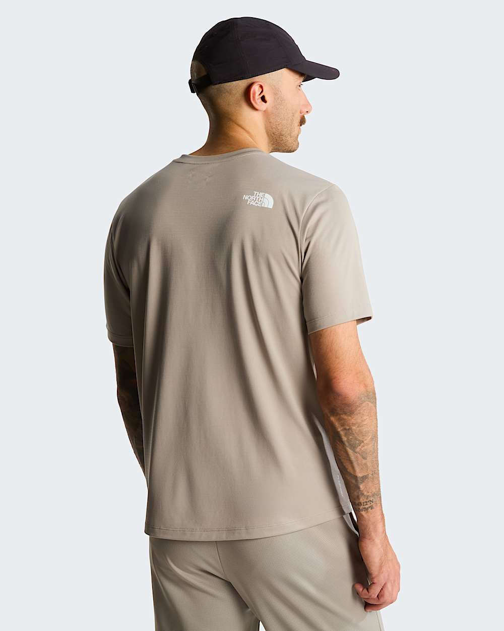 Mens 247 Logo Graphic TShirt TNF Stone Slab ALT3