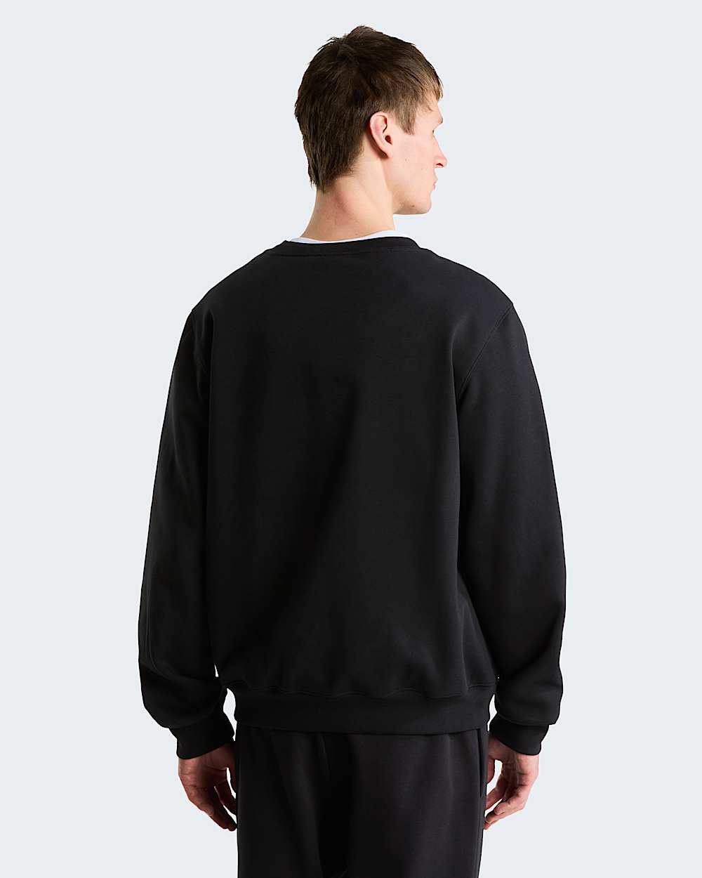 Mens TNF Essential Drew Peak Regular Sweatshirt TNF alt3