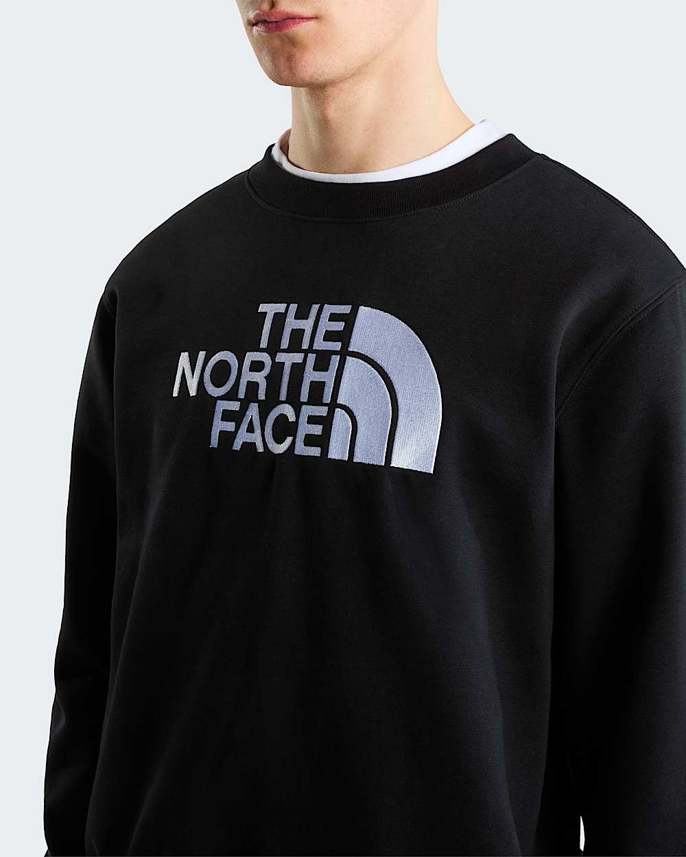 Mens TNF Essential Drew Peak Regular Sweatshirt TNF alt4
