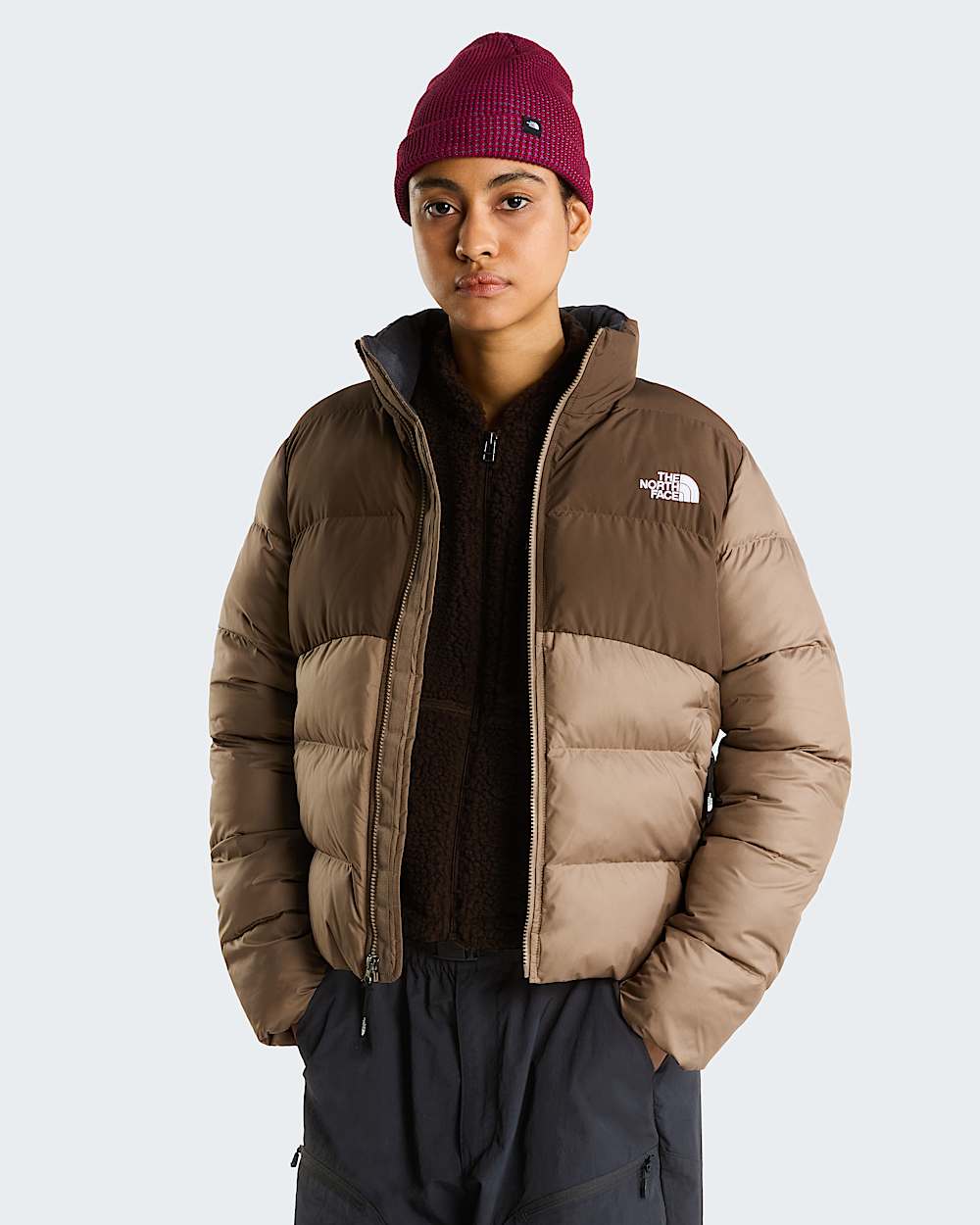 Giacca Saikuru da donna TNF GarnetSmokey Brown ALT4
