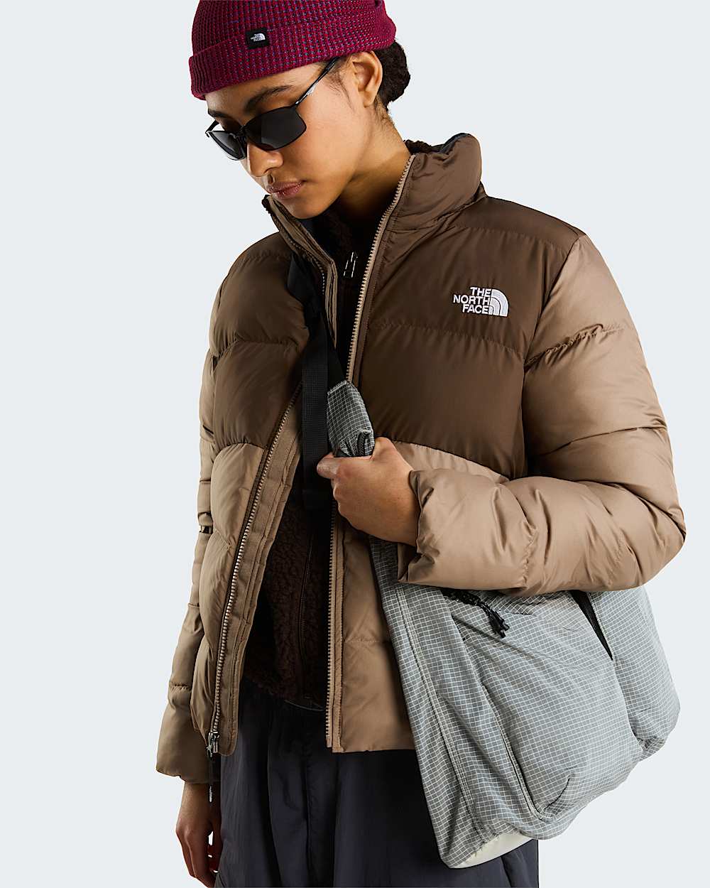 Giacca Saikuru da donna TNF GarnetSmokey Brown ALT9