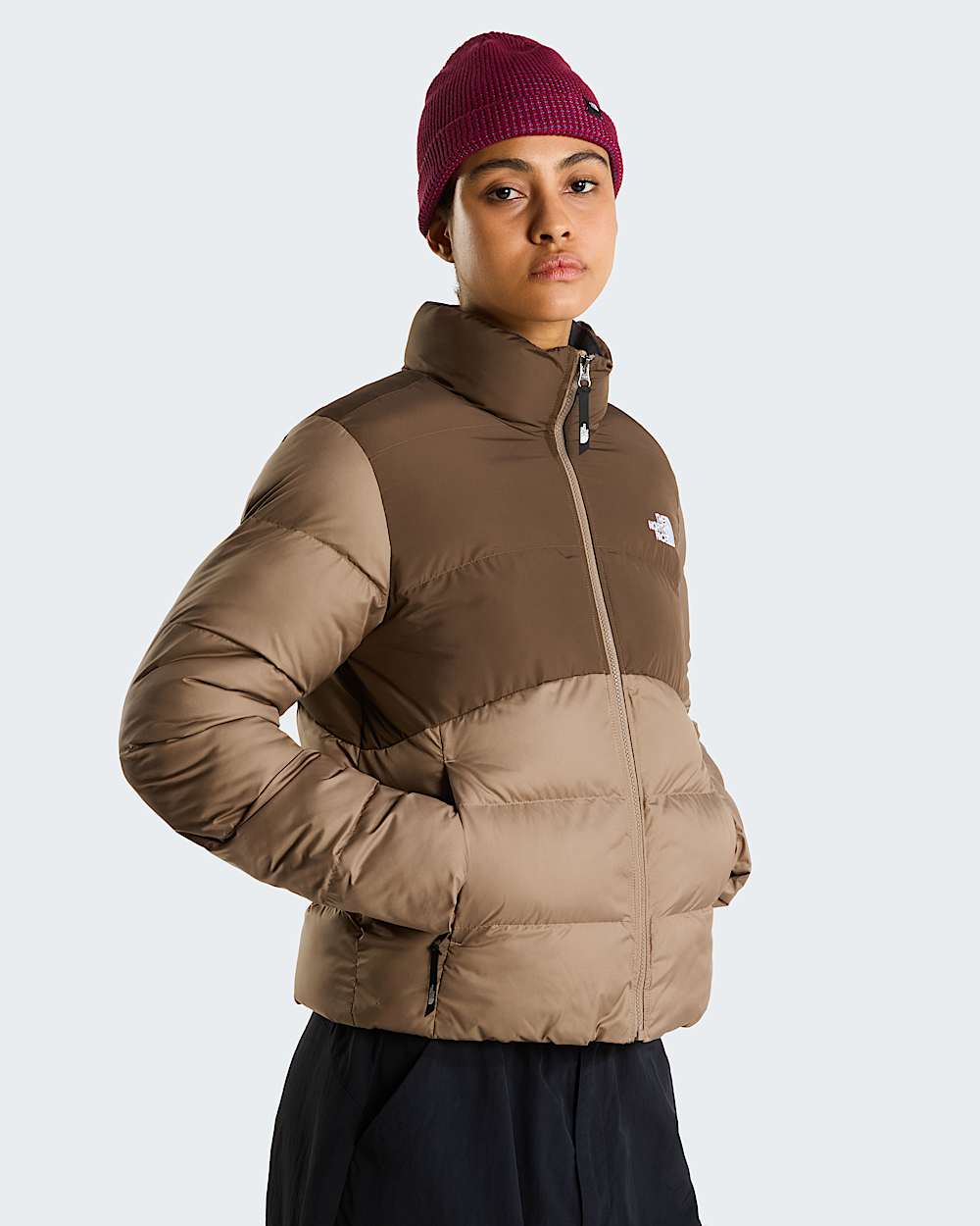 Giacca Saikuru da donna TNF GarnetSmokey Brown HERO