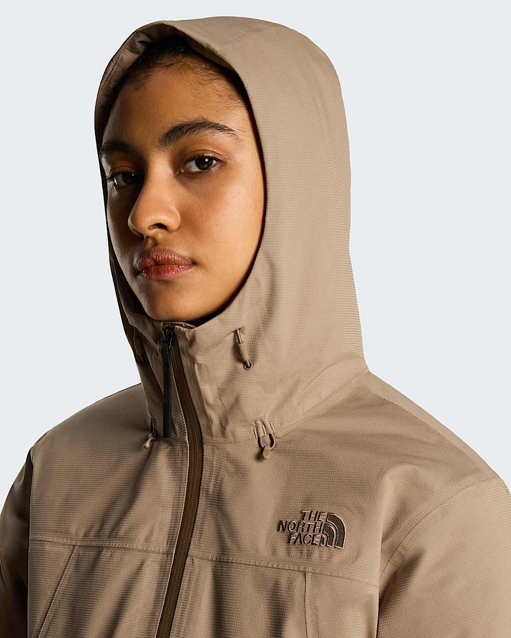 Womens TNF Range Lightweight Hooded Parka TNF ALT5