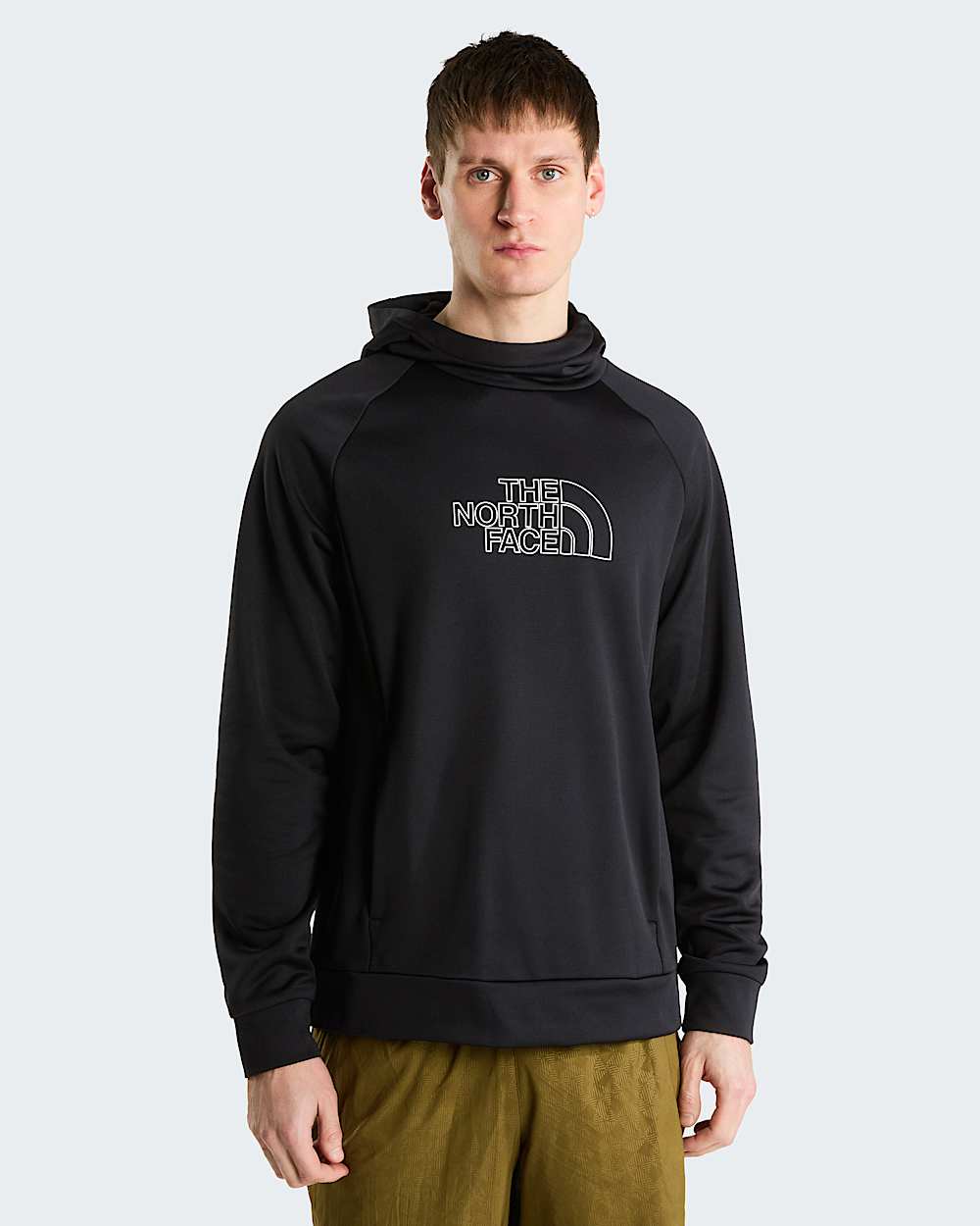 Reaxion 20hoodie met print voor heren TNF hero